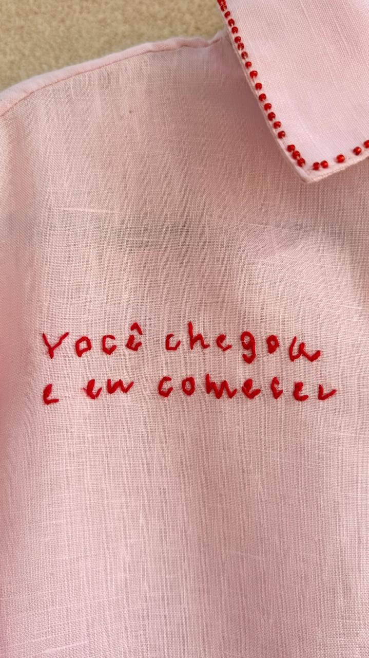Camisa Afeto Rosa