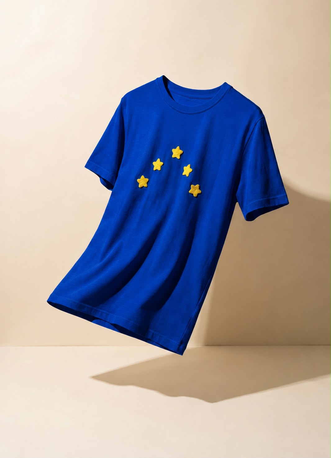 Camiseta das Estrelas Azul