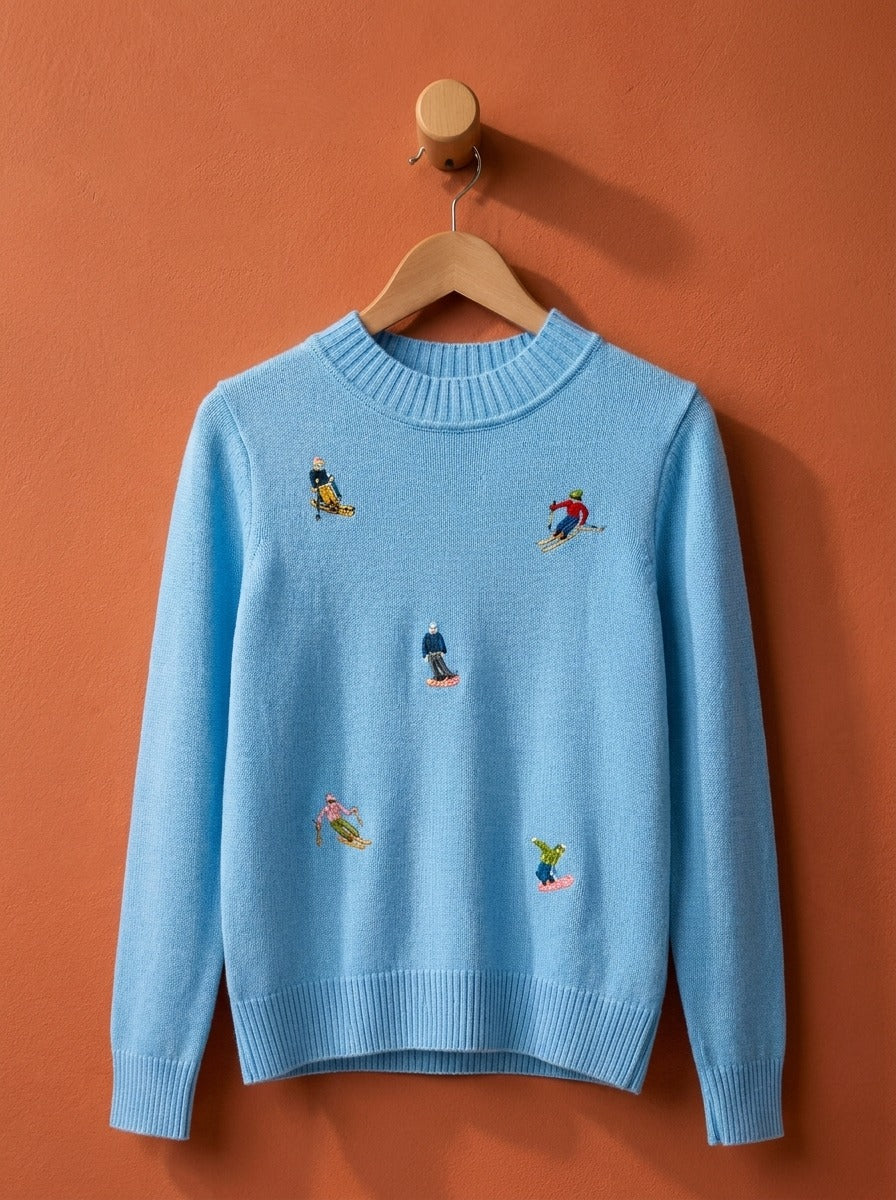 Tricot Ski Azul