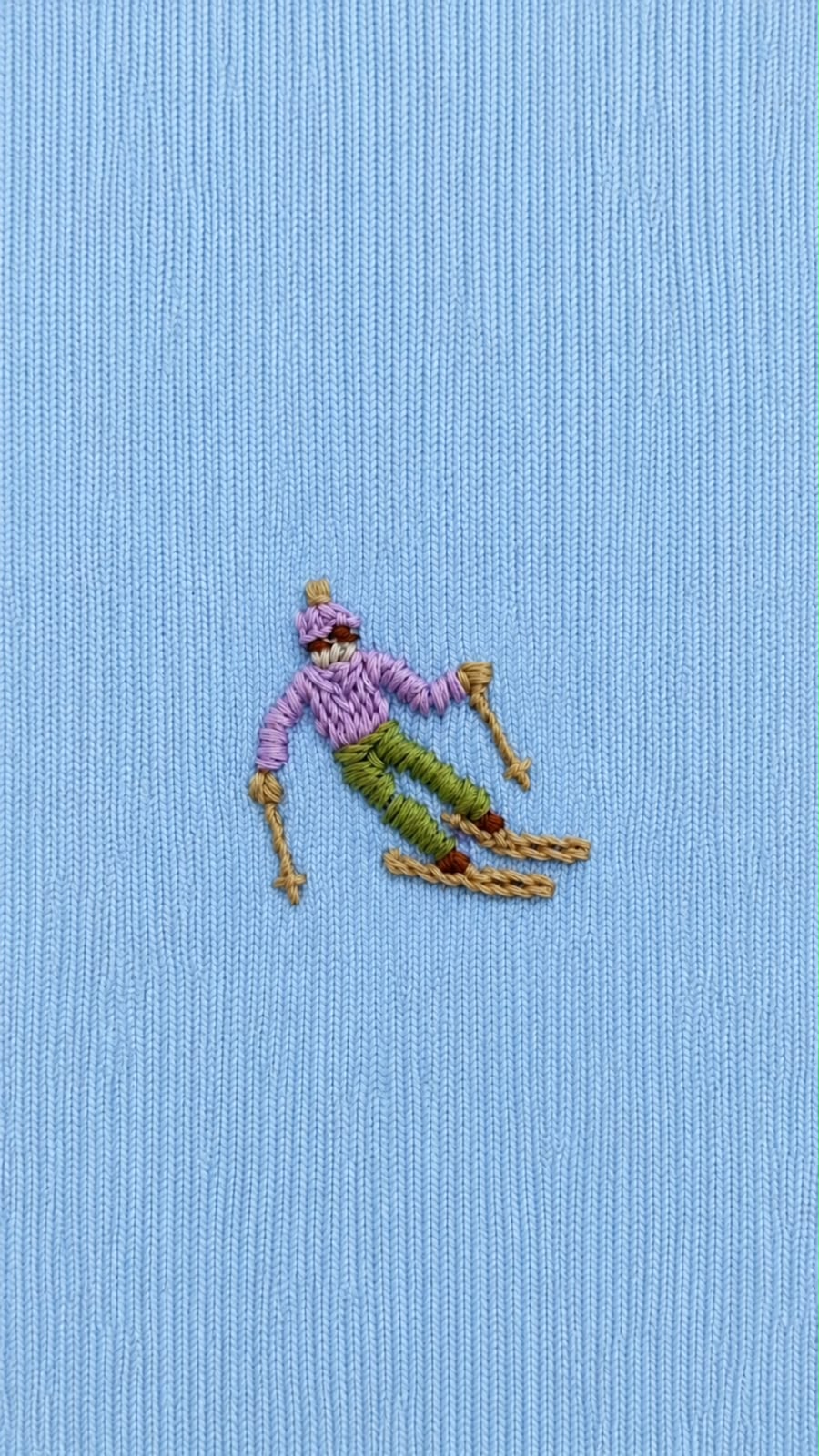 Tricot Ski Azul