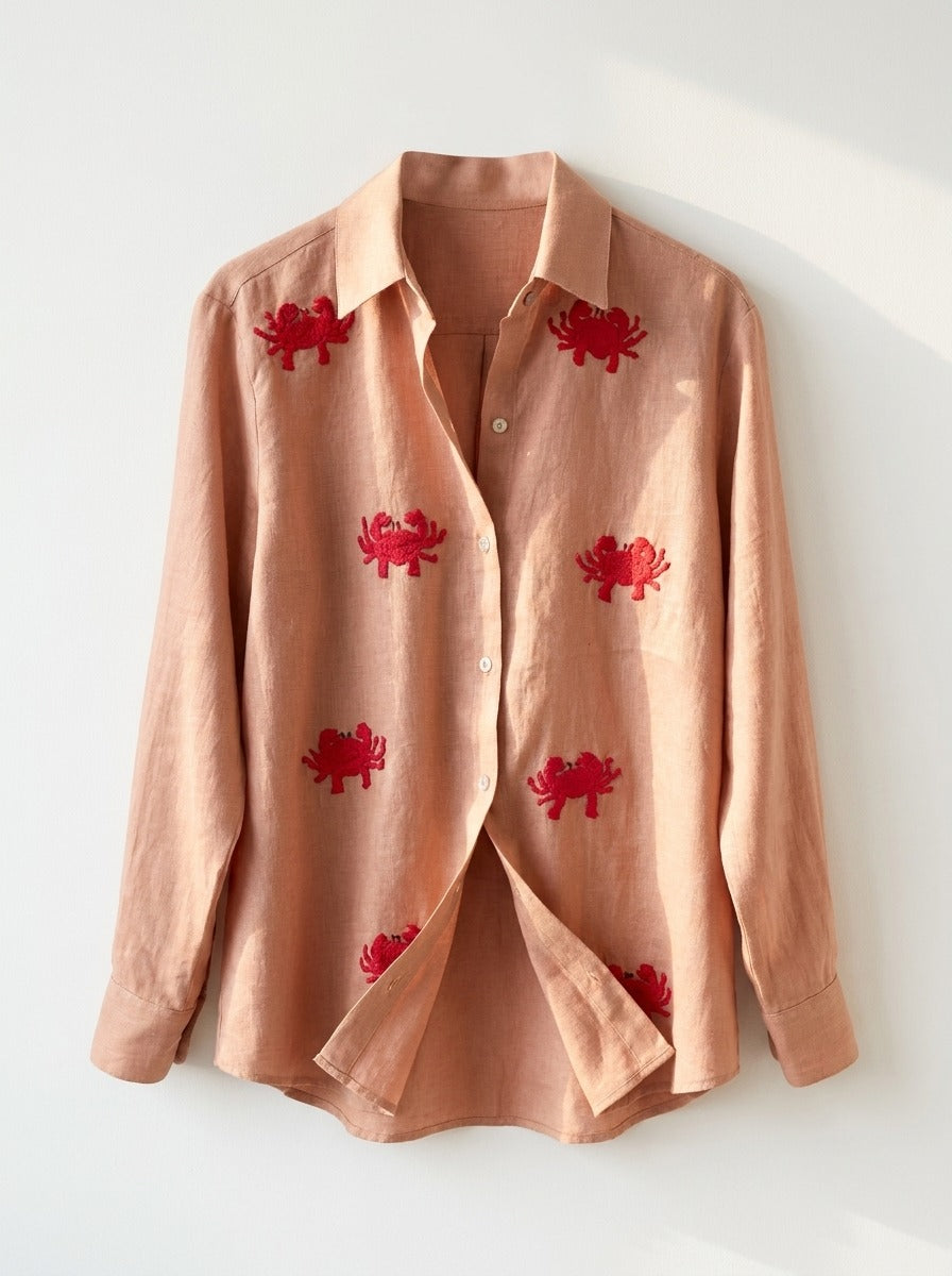 Camisa Caranguejo Caramelo