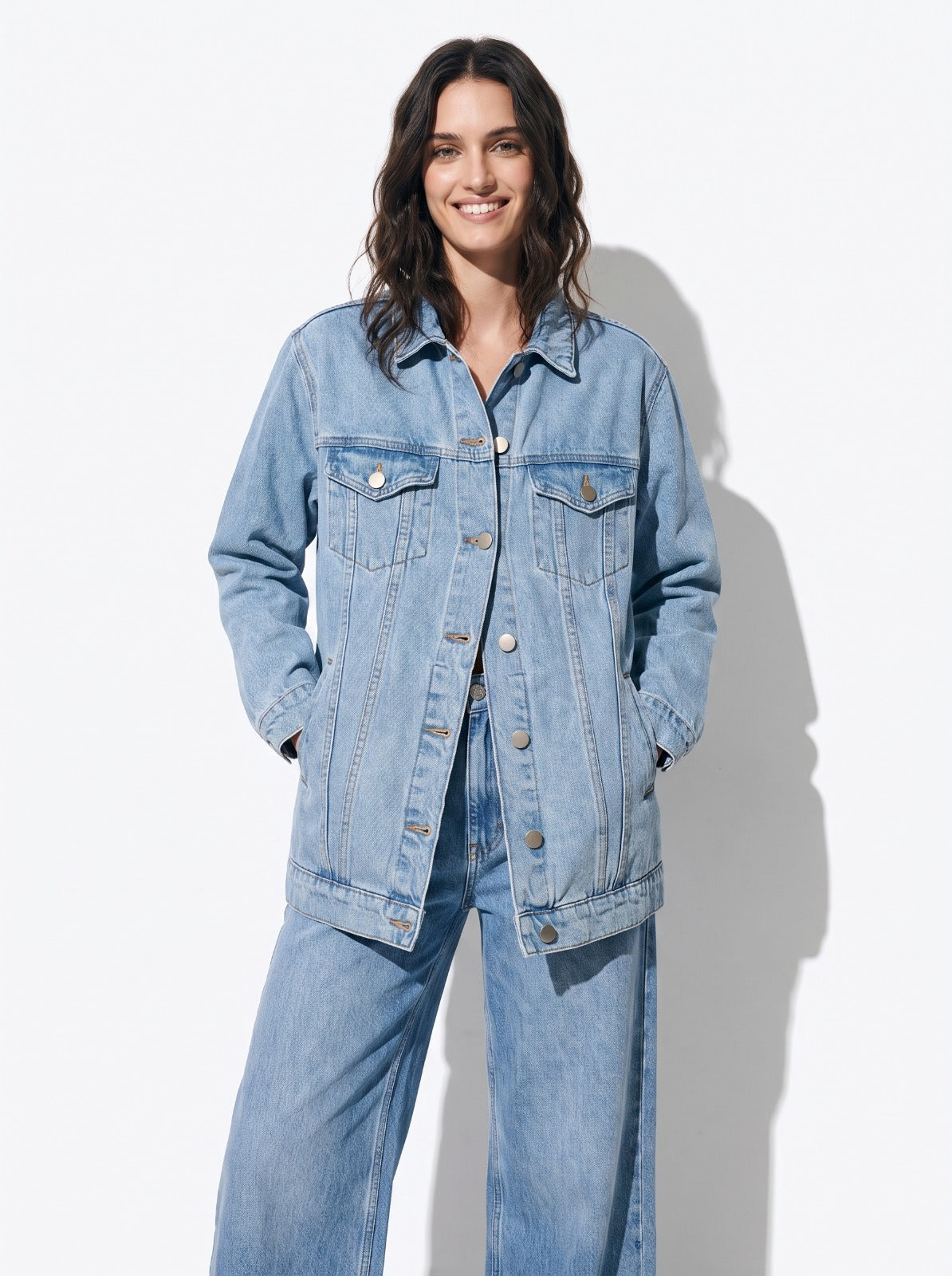 Jaqueta Jeans Coração
