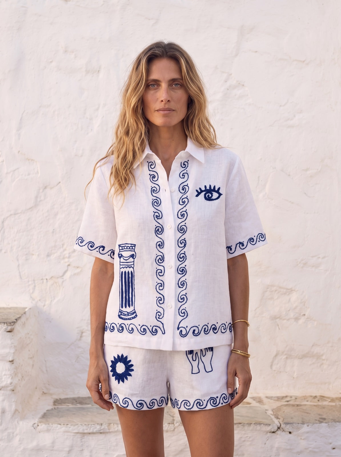 Short Atena Branco