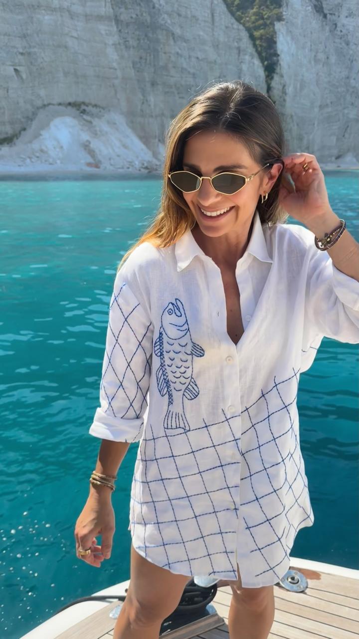 Camisa Al Mare Branca