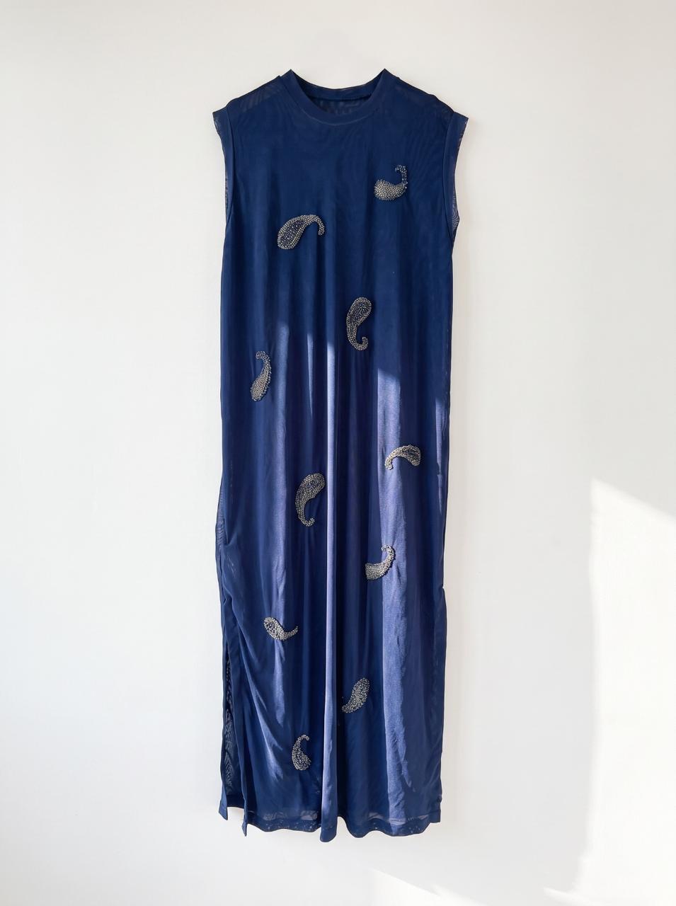 Vestido Tule Nômade Marinho