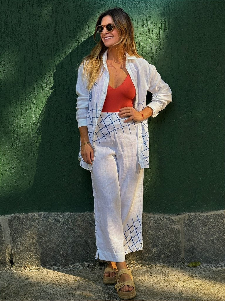Calça Al Mare Branca