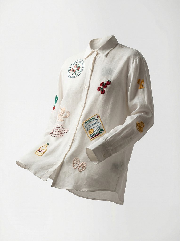 Camisa Oliva Branca