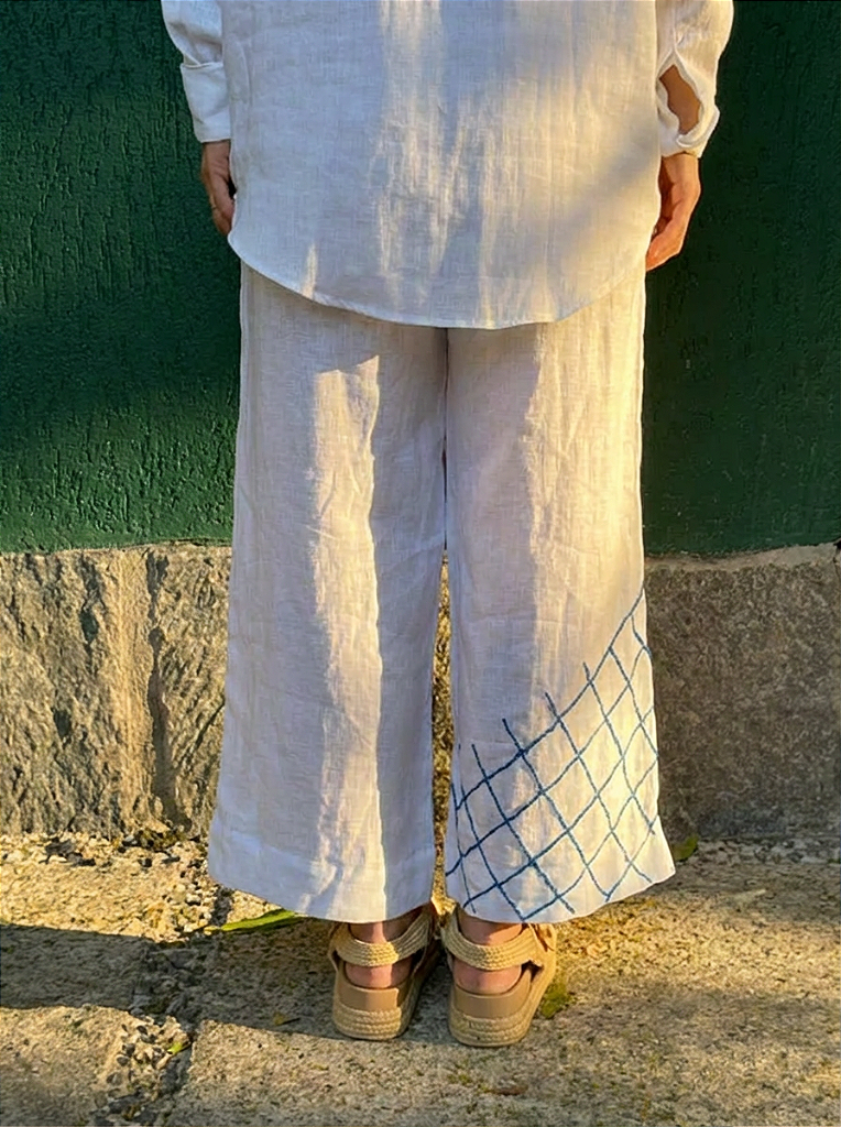 Calça Al Mare Branca