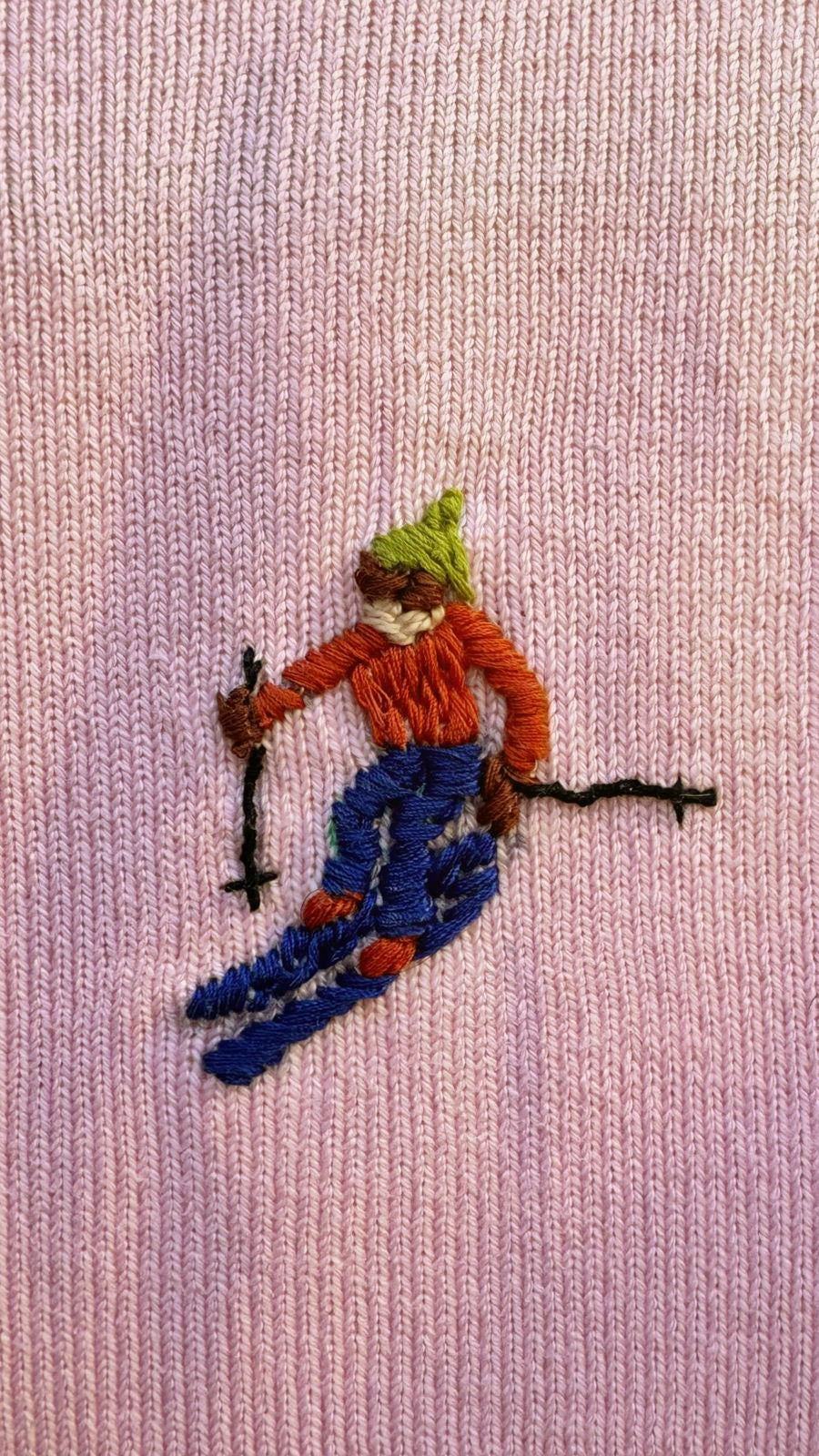 Tricot Ski Rosa