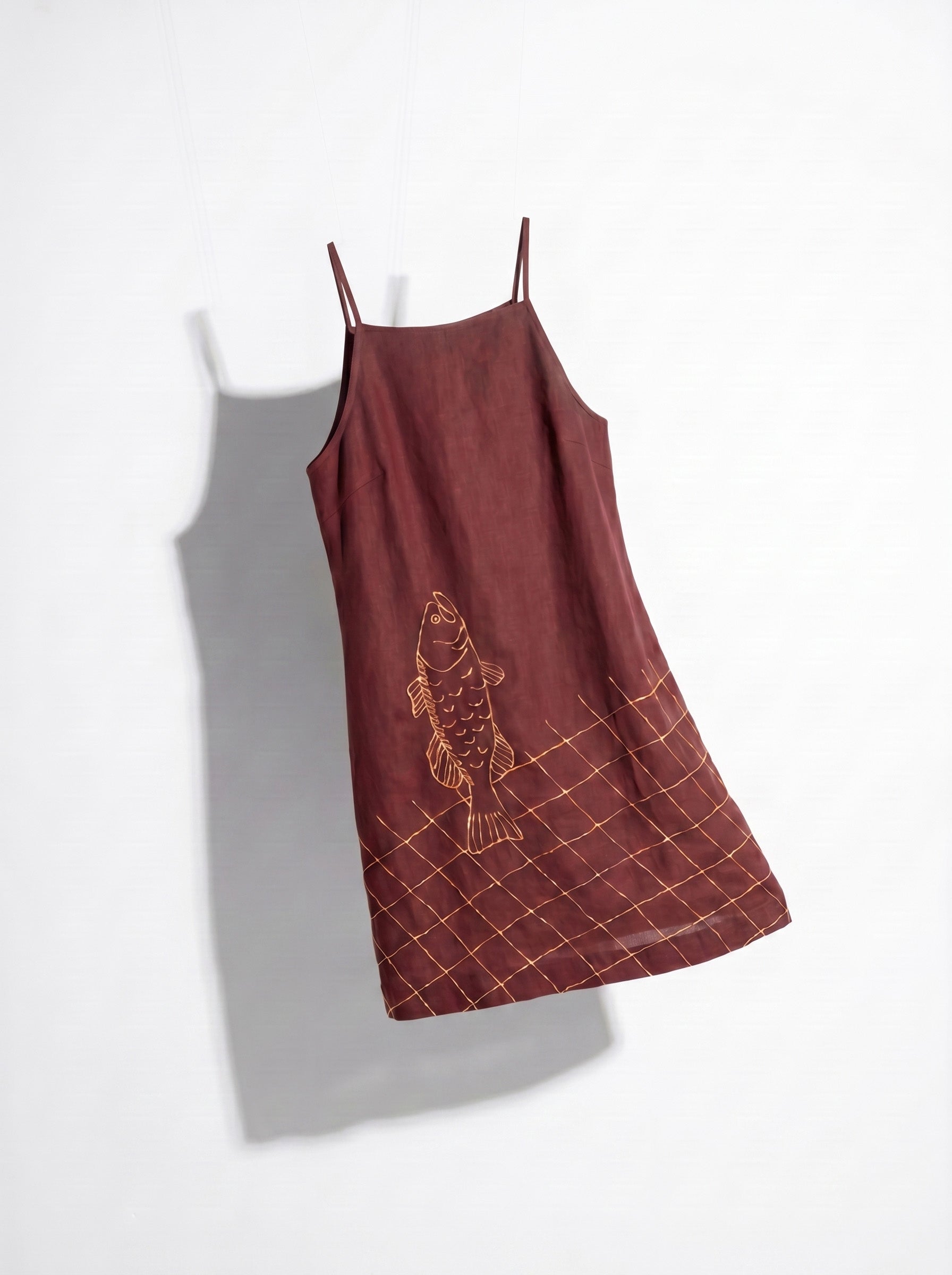 Vestido Lady Al Mare Marrom