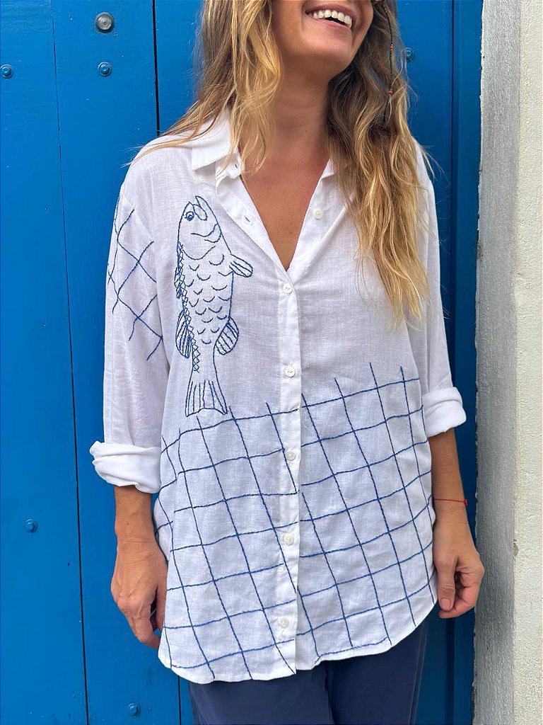 Camisa Al Mare Branca