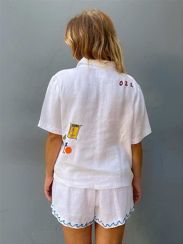 Camisa Manga Curta Rio