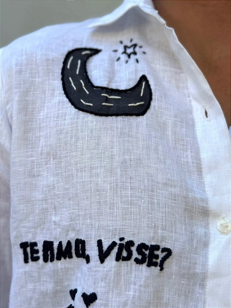 Camisa Masculina Te Amo Visse