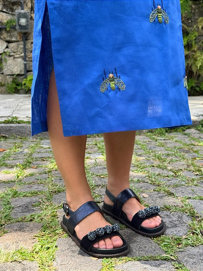 Vestido Bia Bee Azul
