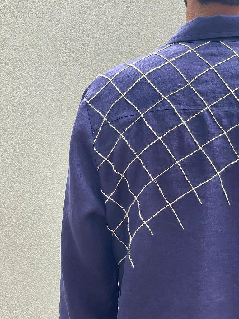Camisa Masculina Al Mare Marinho