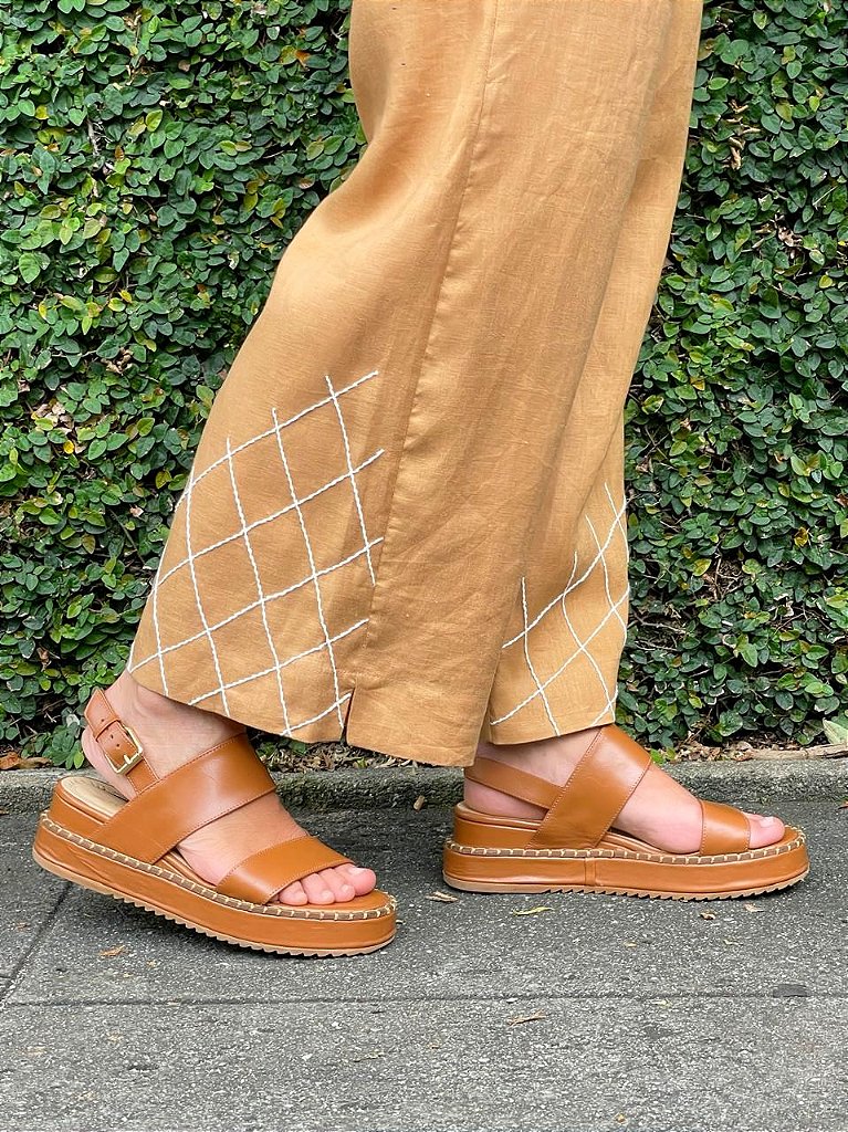 Calça Al Mare Caramelo