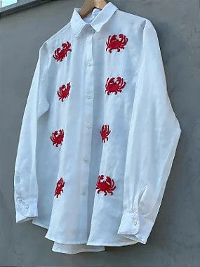 Camisa Caranguejo Branca