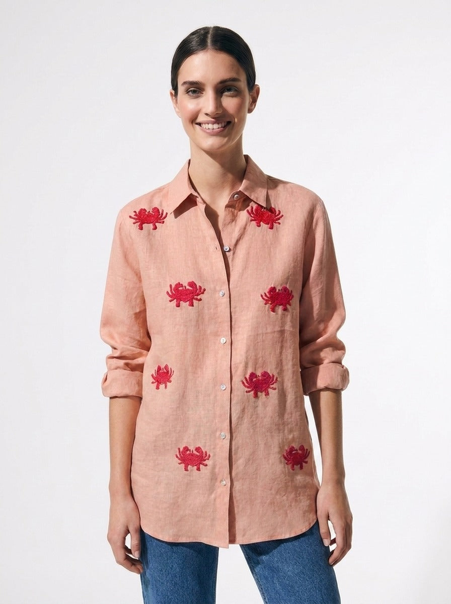 Camisa Caranguejo Caramelo