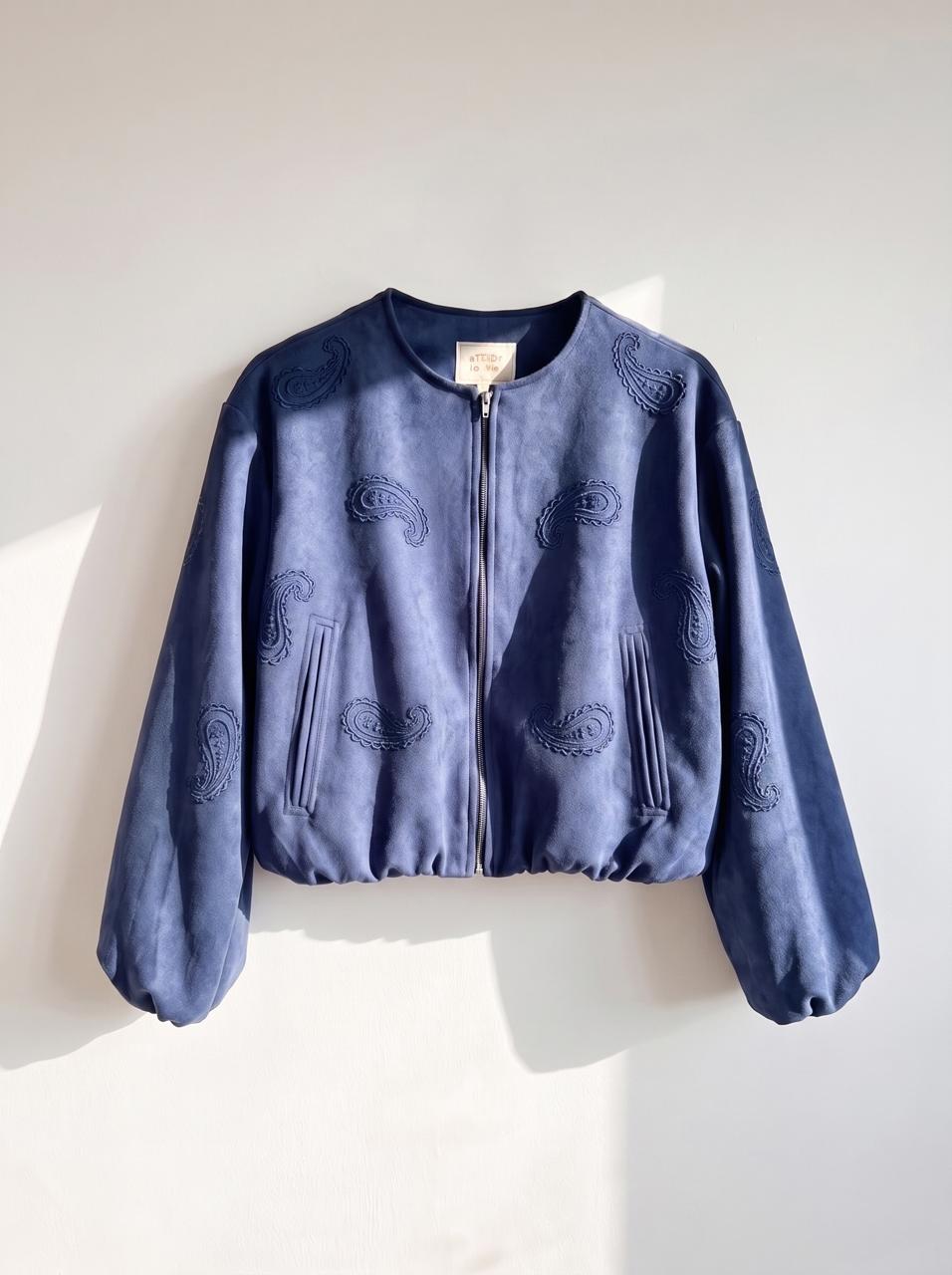 Jaqueta Bomber Celina Paisley Marinho