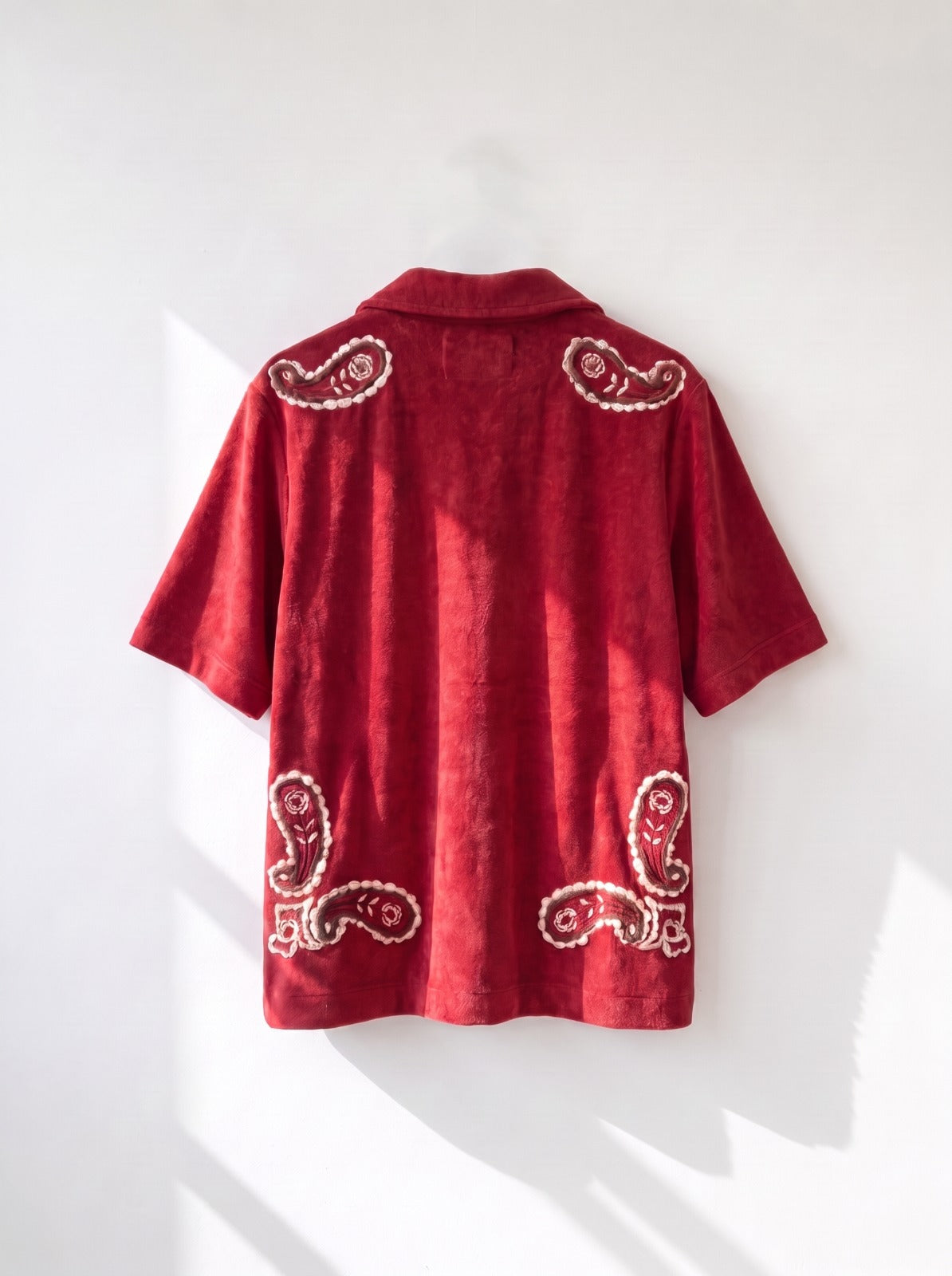 Camisa Plush Entrelaços Vermelha