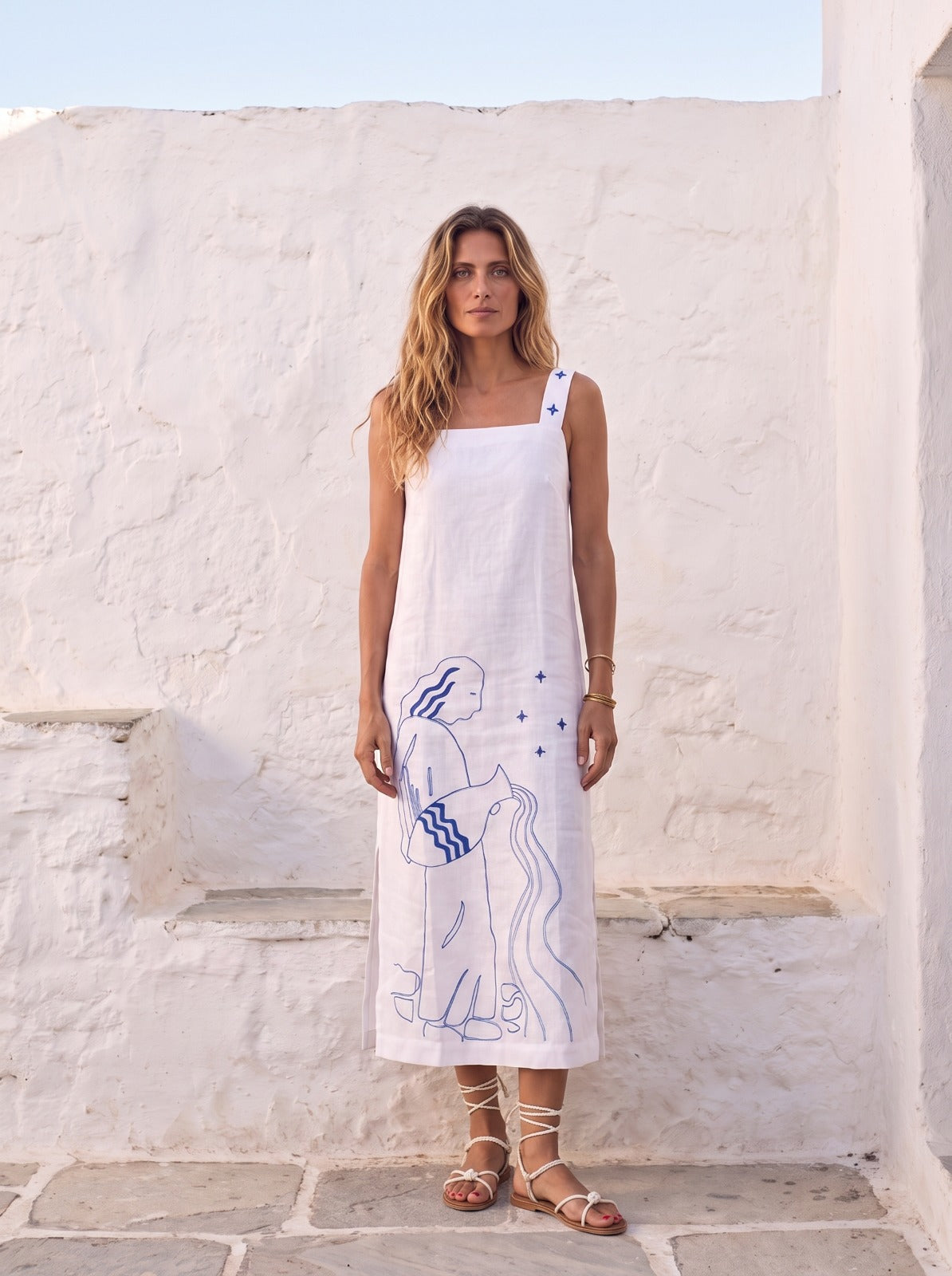 Vestido Carol Gaia Branco