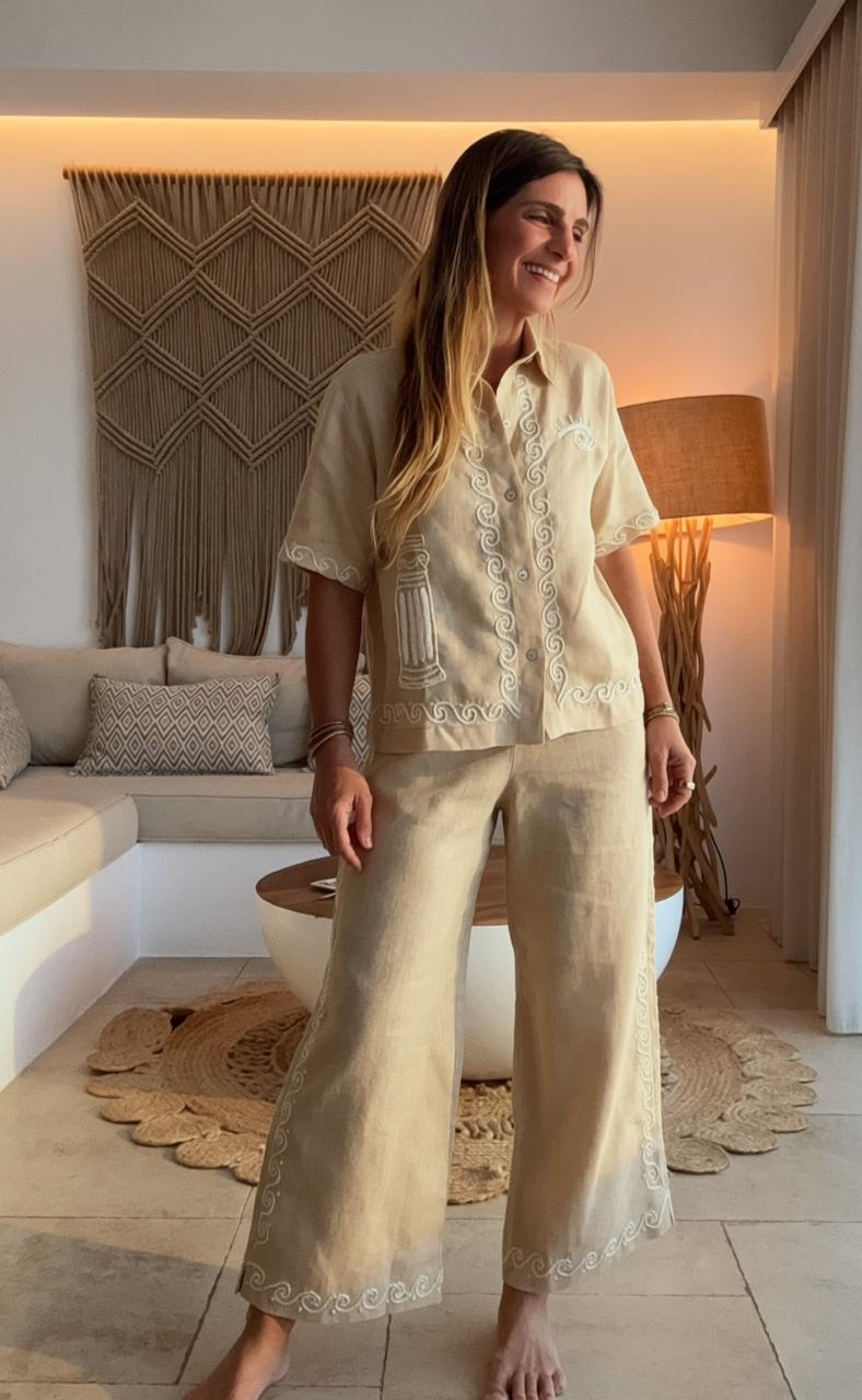 Calça Atena Areia