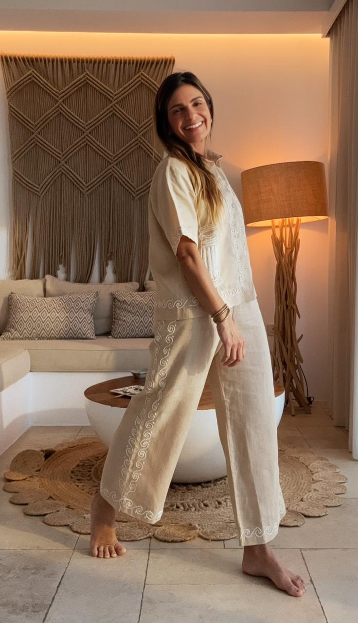 Calça Atena Areia