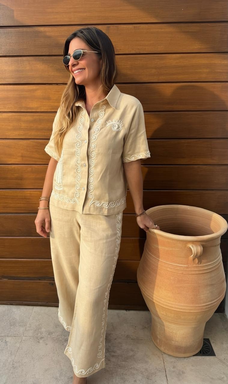 Calça Atena Areia