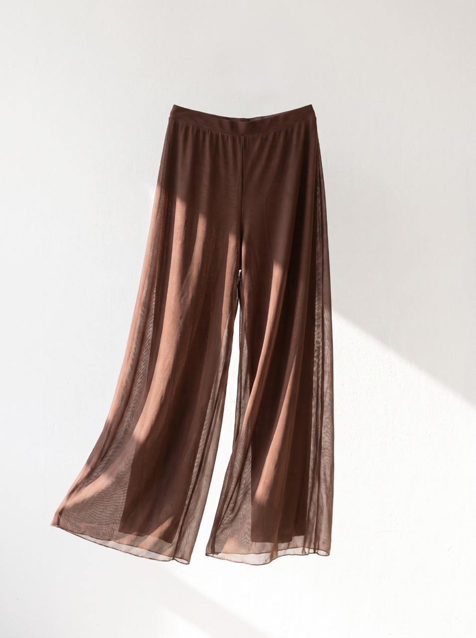 Calça Tule Nômade Marrom