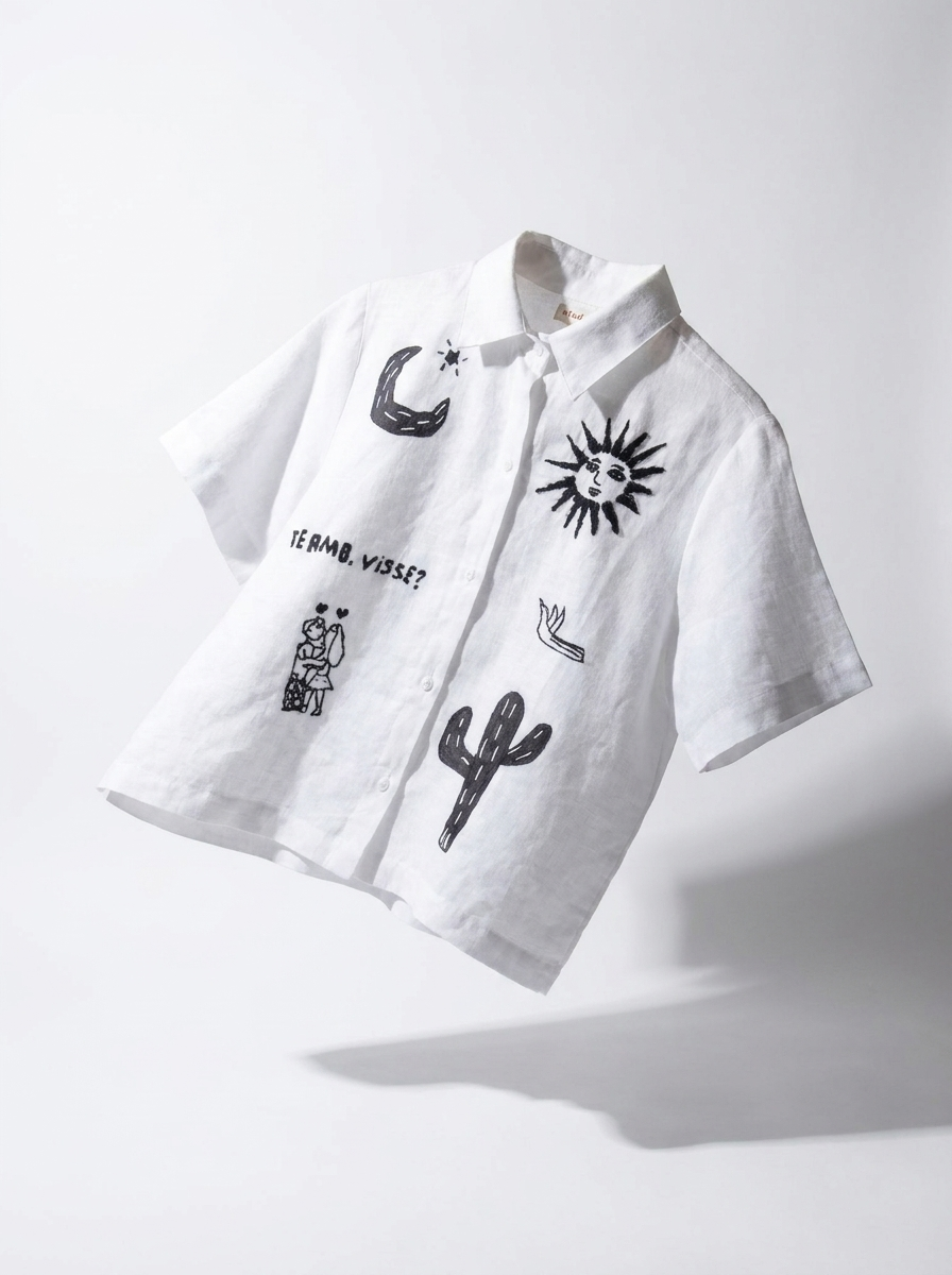 Camisa Manga Curta Te Amo Visse
