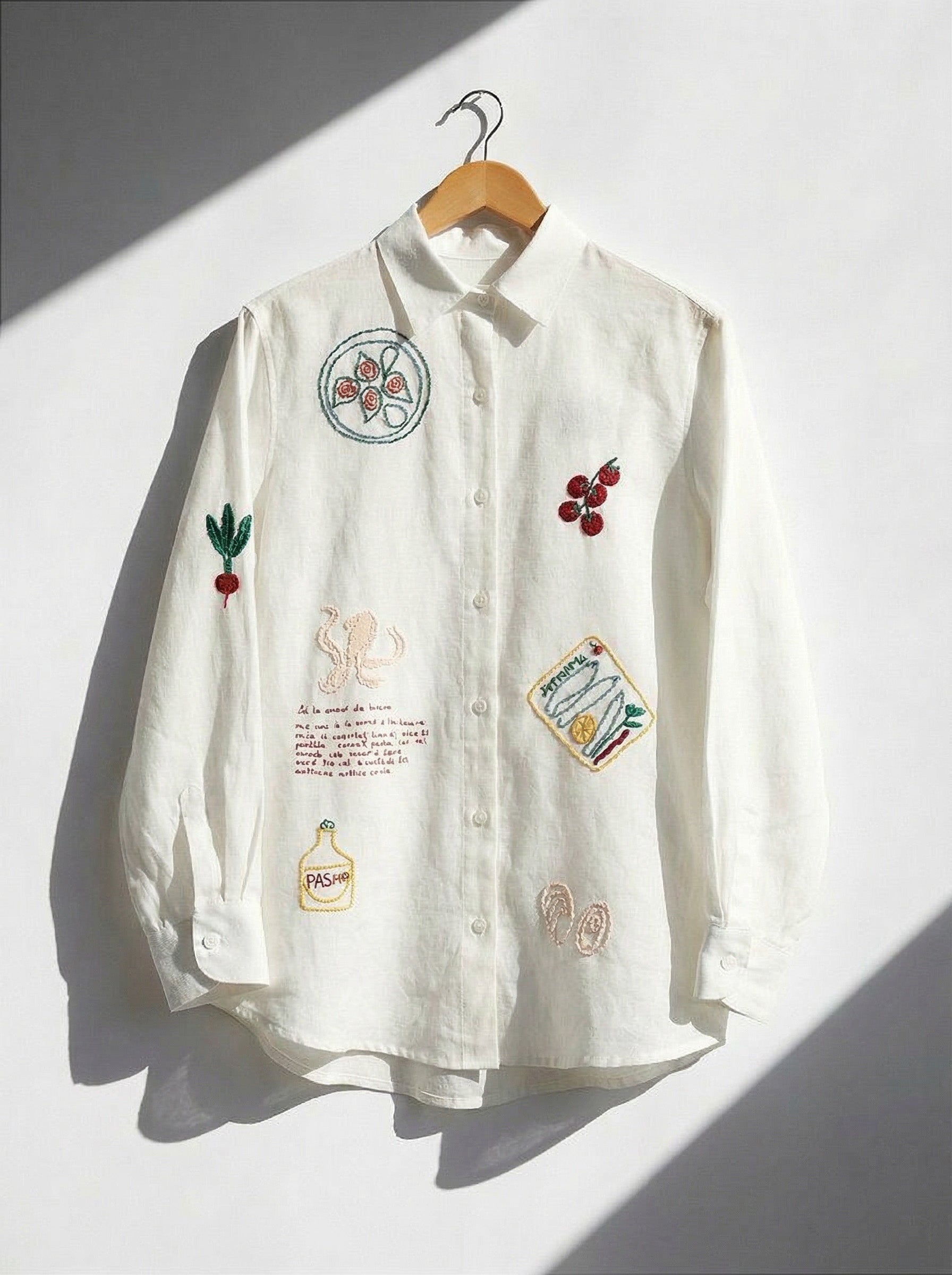 Camisa Oliva Branca