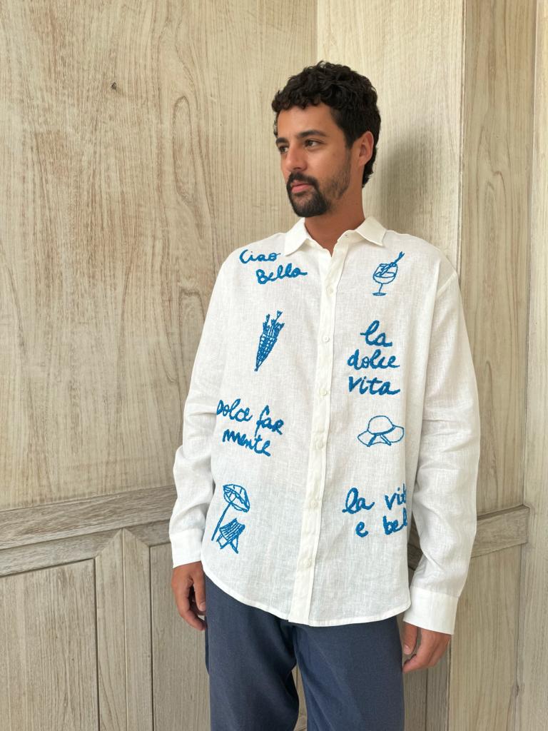 Camisa Masculina Ciao Bella
