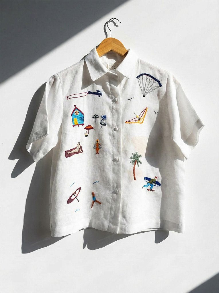 Camisa Manga Curta Rio