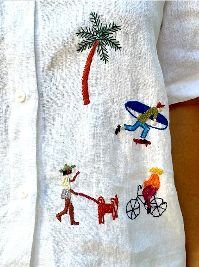Camisa Manga Curta Rio