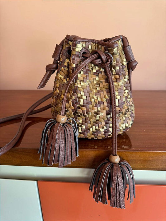 Bolsa Mini Bossa Caramelo