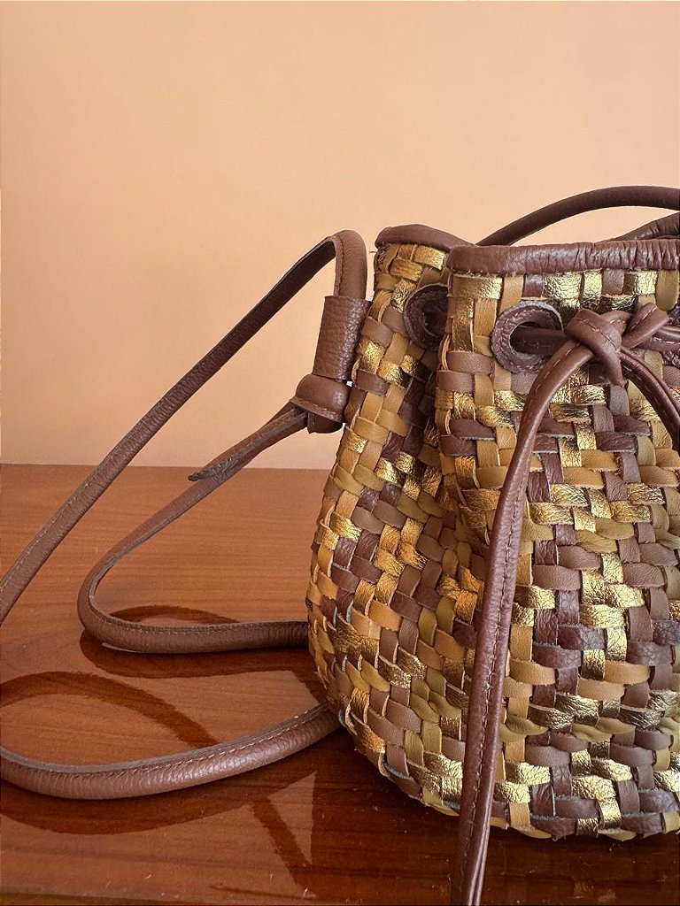 Bolsa Mini Bossa Caramelo