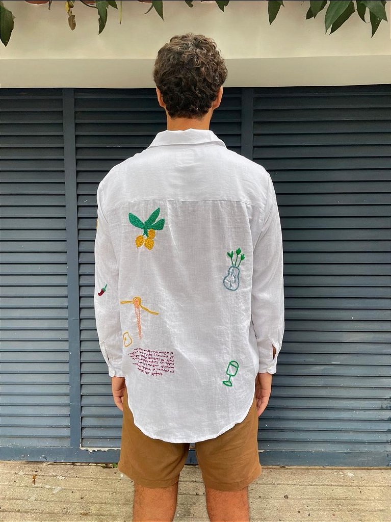 Camisa Masculina Oliva
