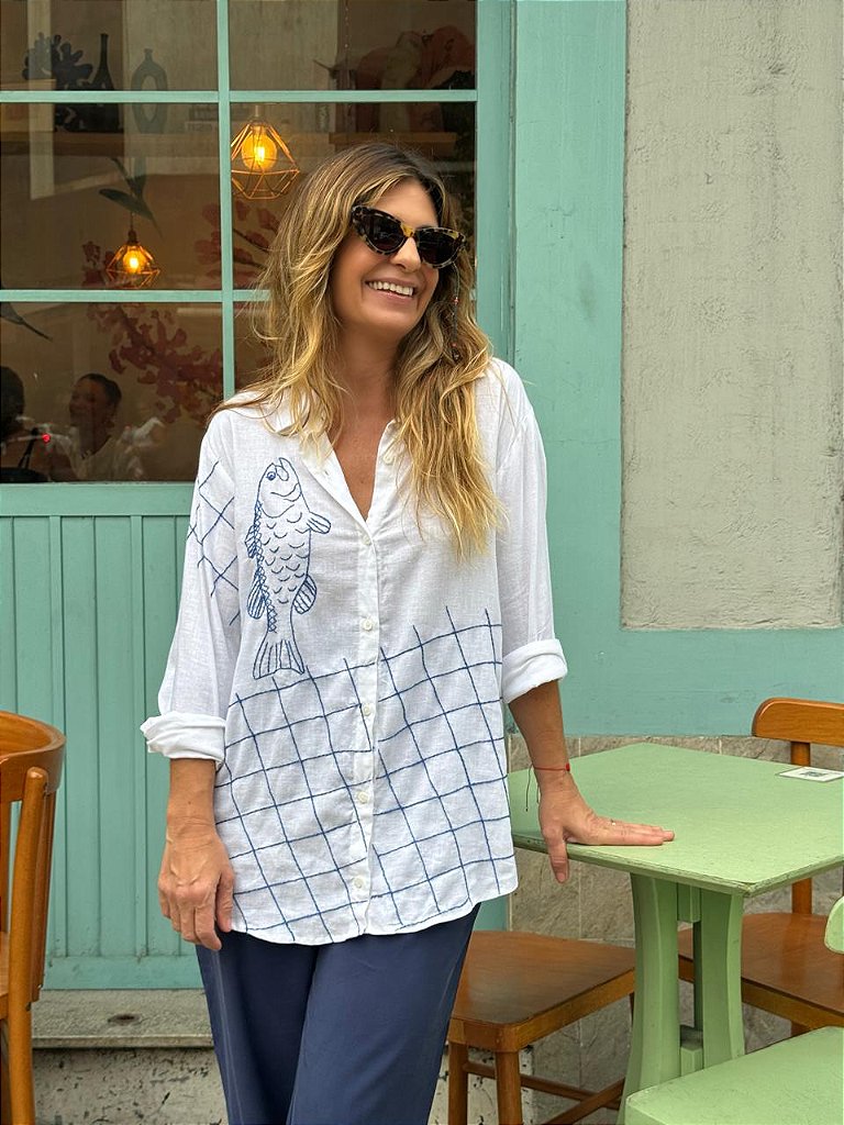 Camisa Al Mare Branca