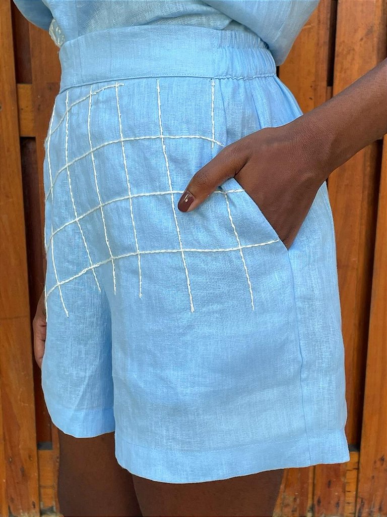 Short Praia Azul