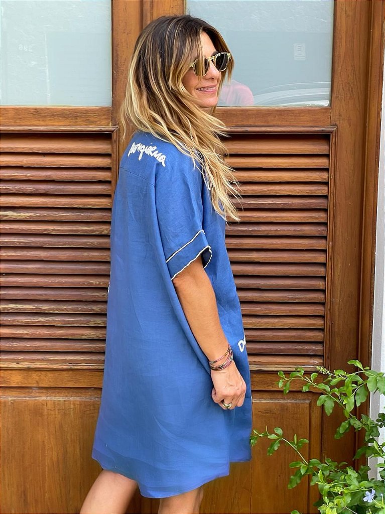 Chemise Nina Ciao Bella Azul