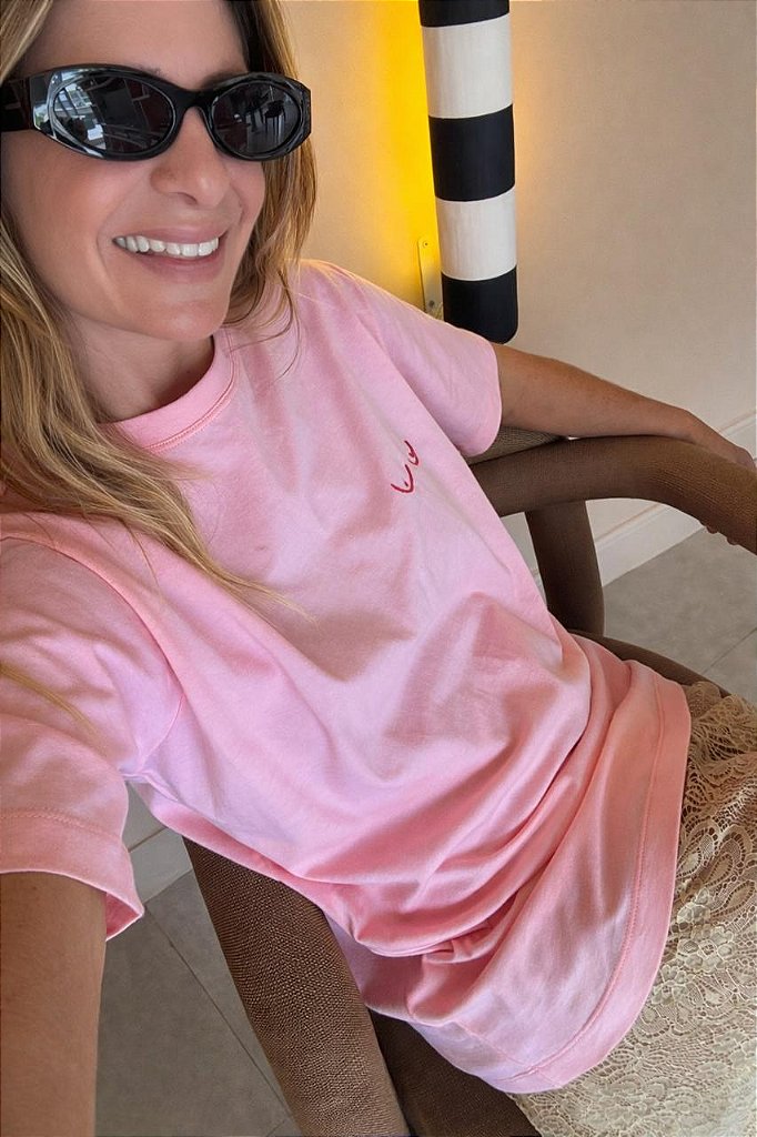 Camiseta Self-Love Rosa
